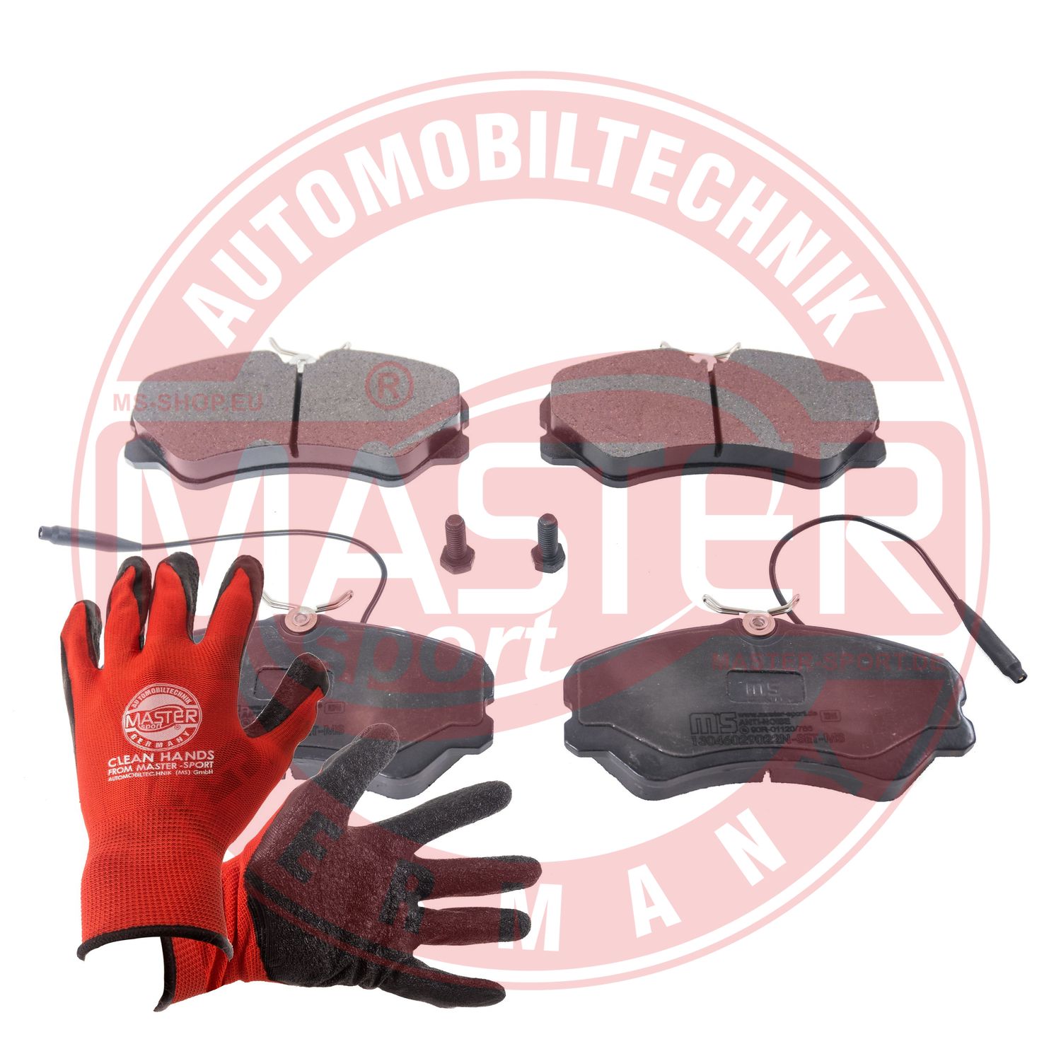 Brake Pad Set, disc brake (13046029022N-SET-MSP)