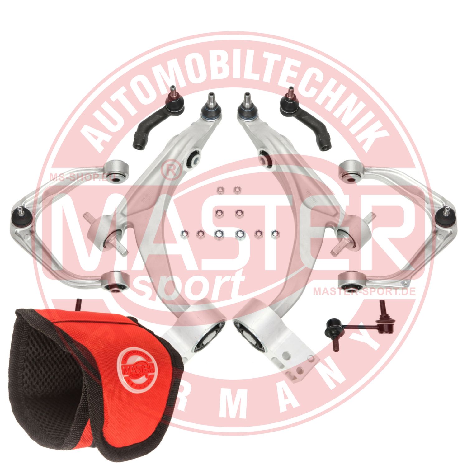 Control/Trailing Arm Kit, wheel suspension (37006-KIT-MSM)