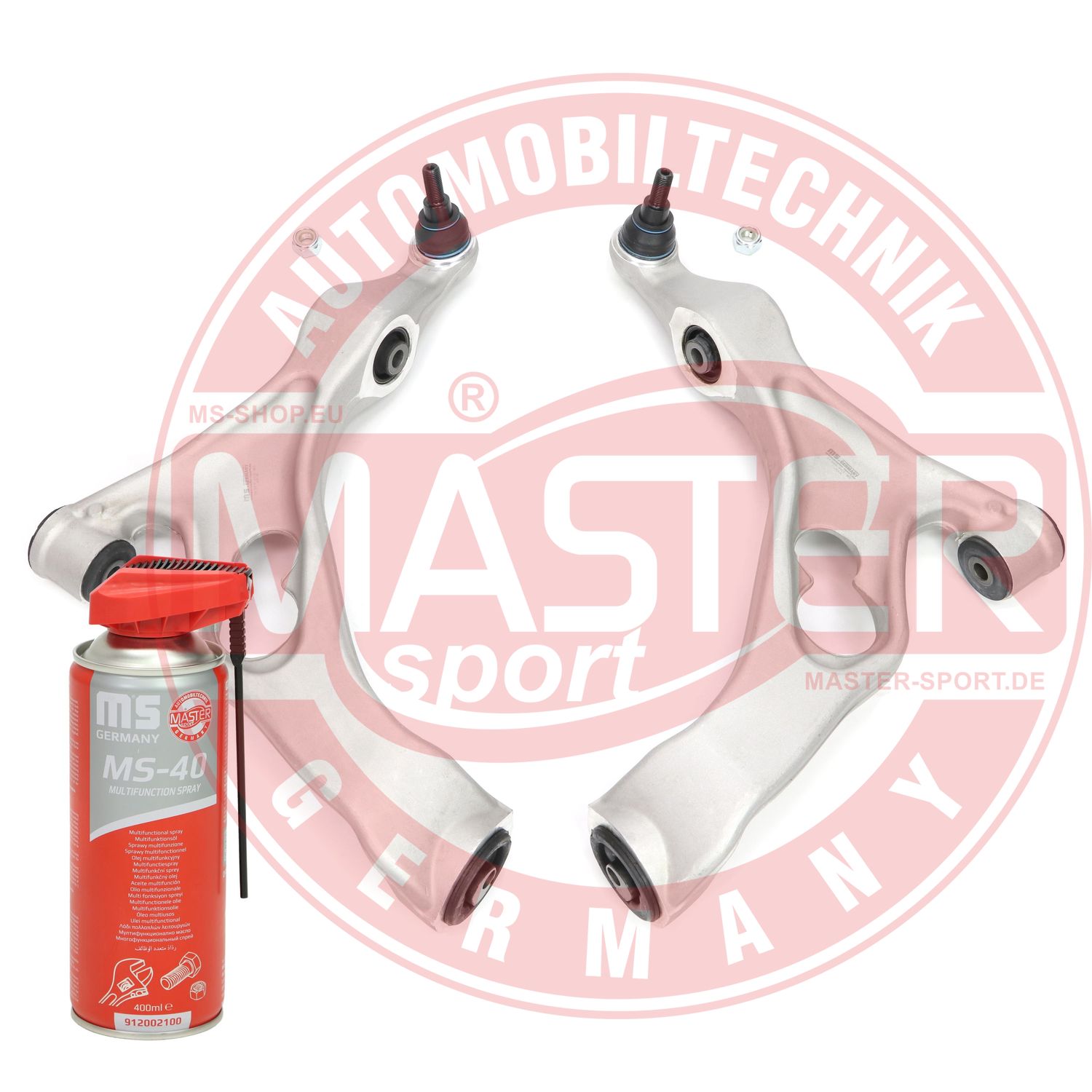 Control/Trailing Arm Kit, wheel suspension (36798/2-SET-MSP)