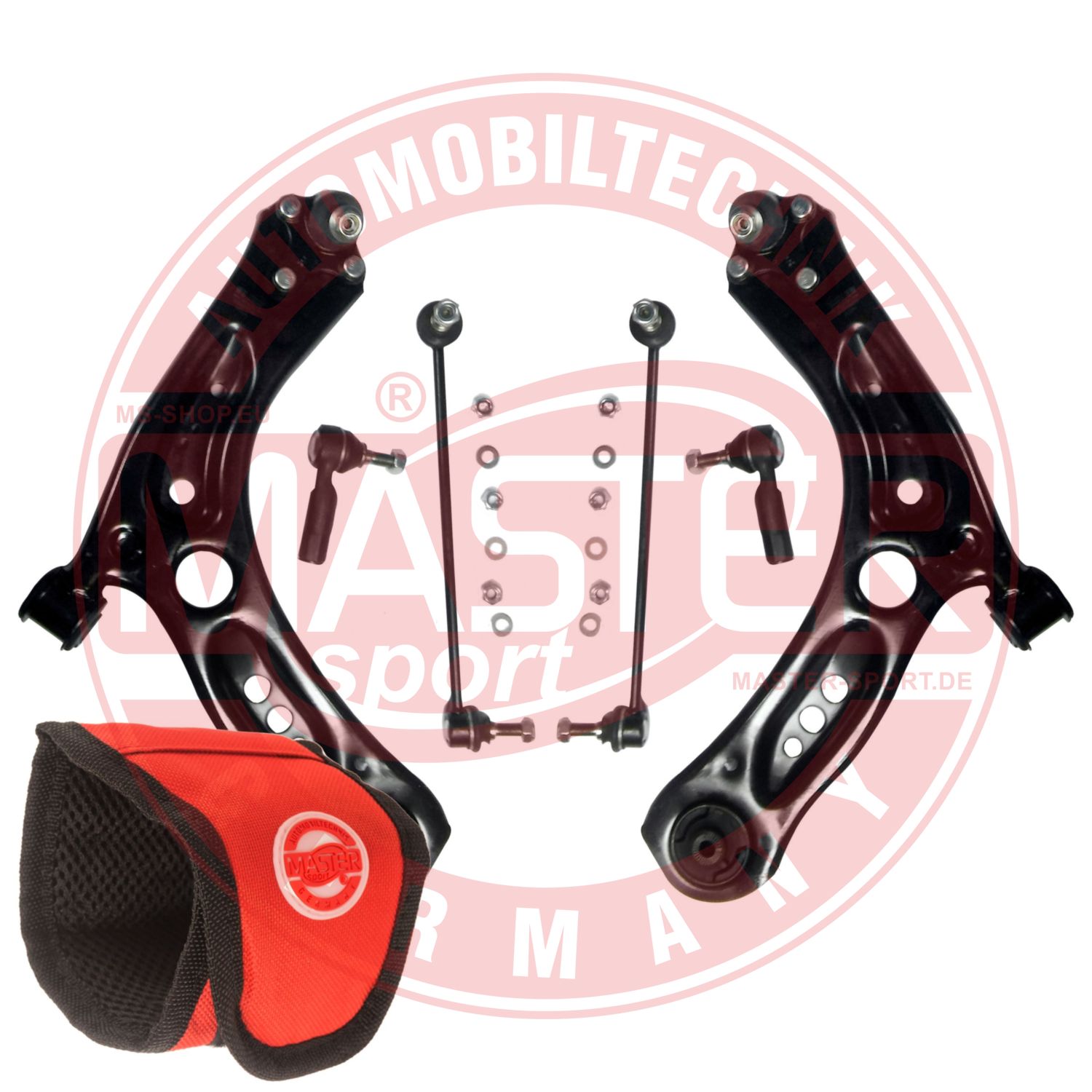 Control/Trailing Arm Kit, wheel suspension (36891-KIT-MSM)