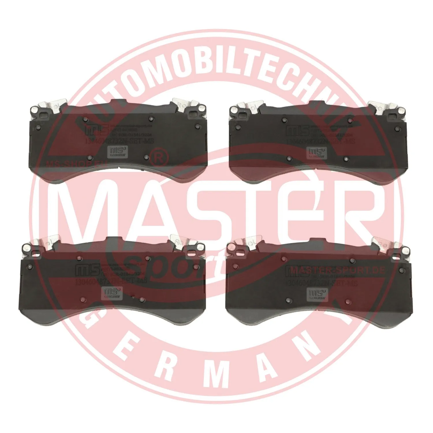 Brake Pad Set, disc brake (13046048732N-SET-MS)
