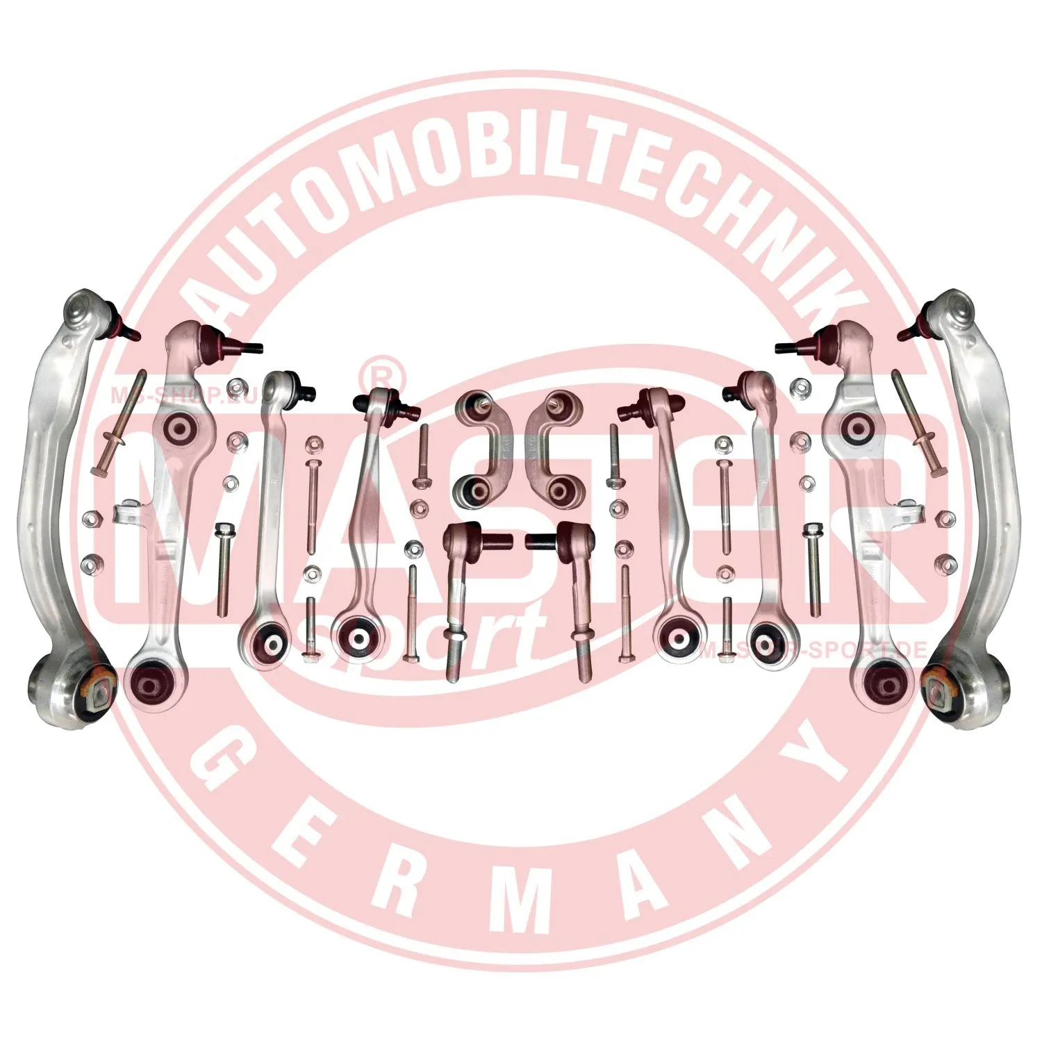 Control/Trailing Arm Kit, wheel suspension