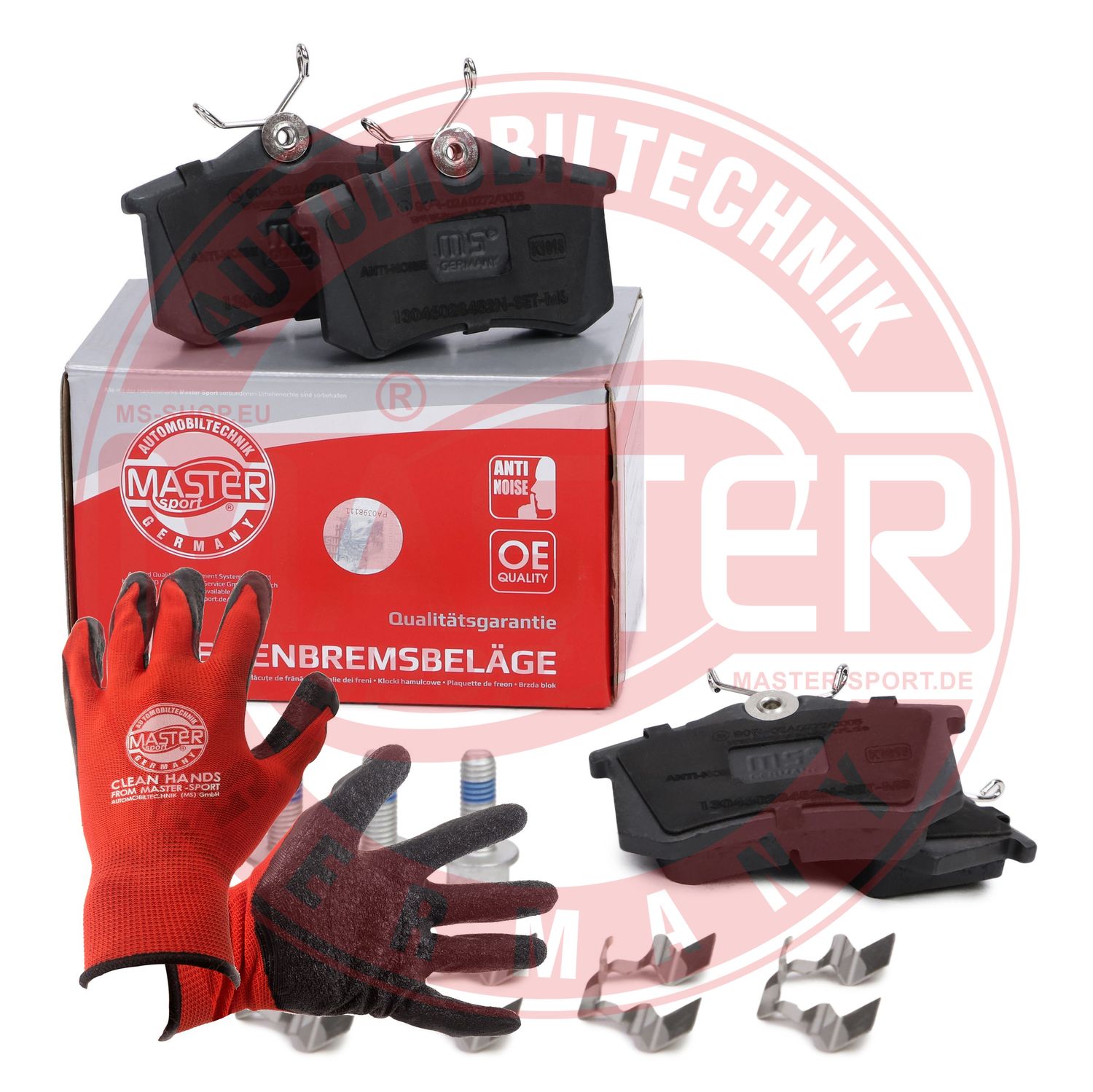 Brake Pad Set, disc brake (13046028452N-SET-MSP)