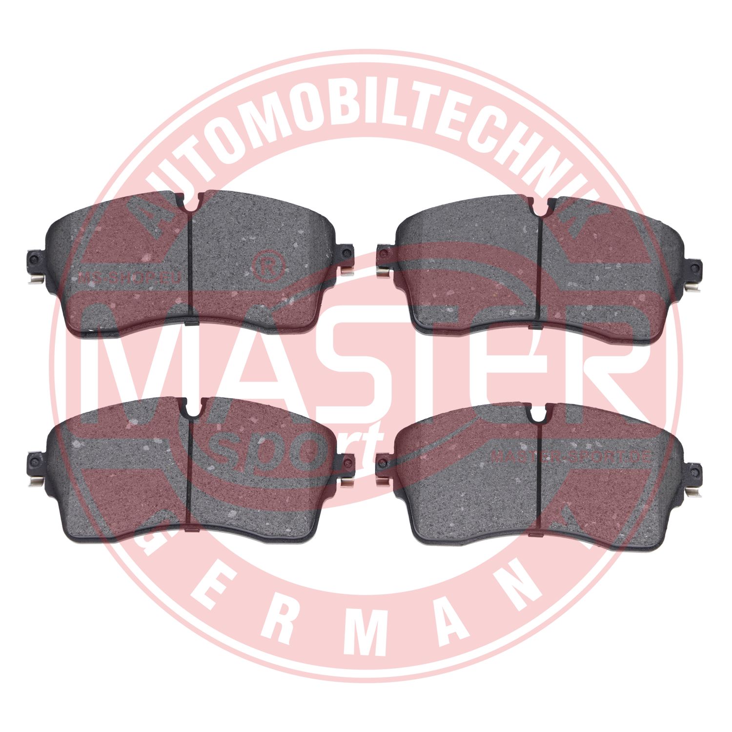 Brake Pad Set, disc brake (13046118152N-SET-MS)