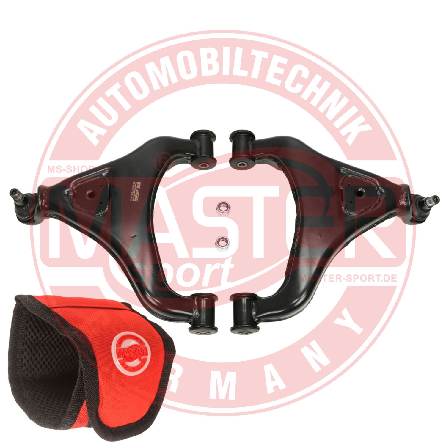 Control/Trailing Arm Kit, wheel suspension (37077-KIT-MSM)