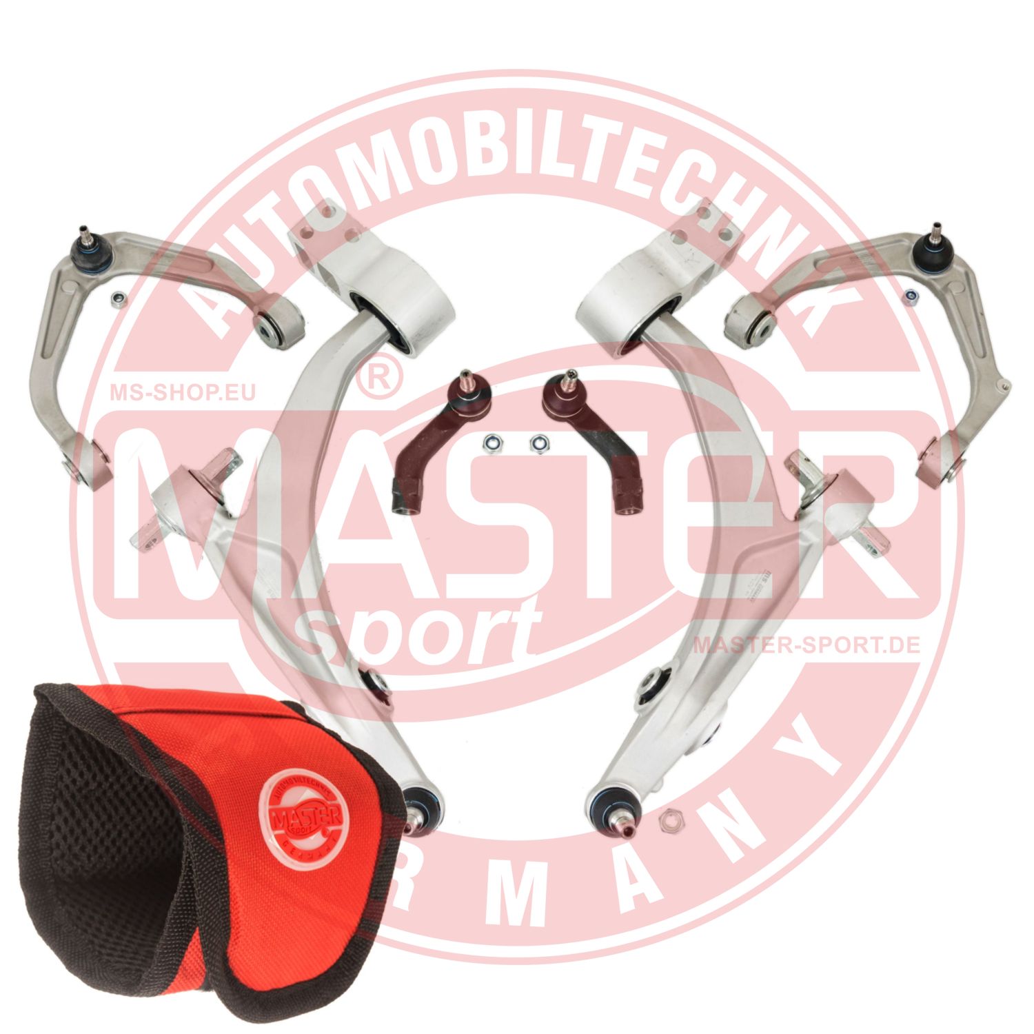 Control/Trailing Arm Kit, wheel suspension (36835/2-KIT-MSM)