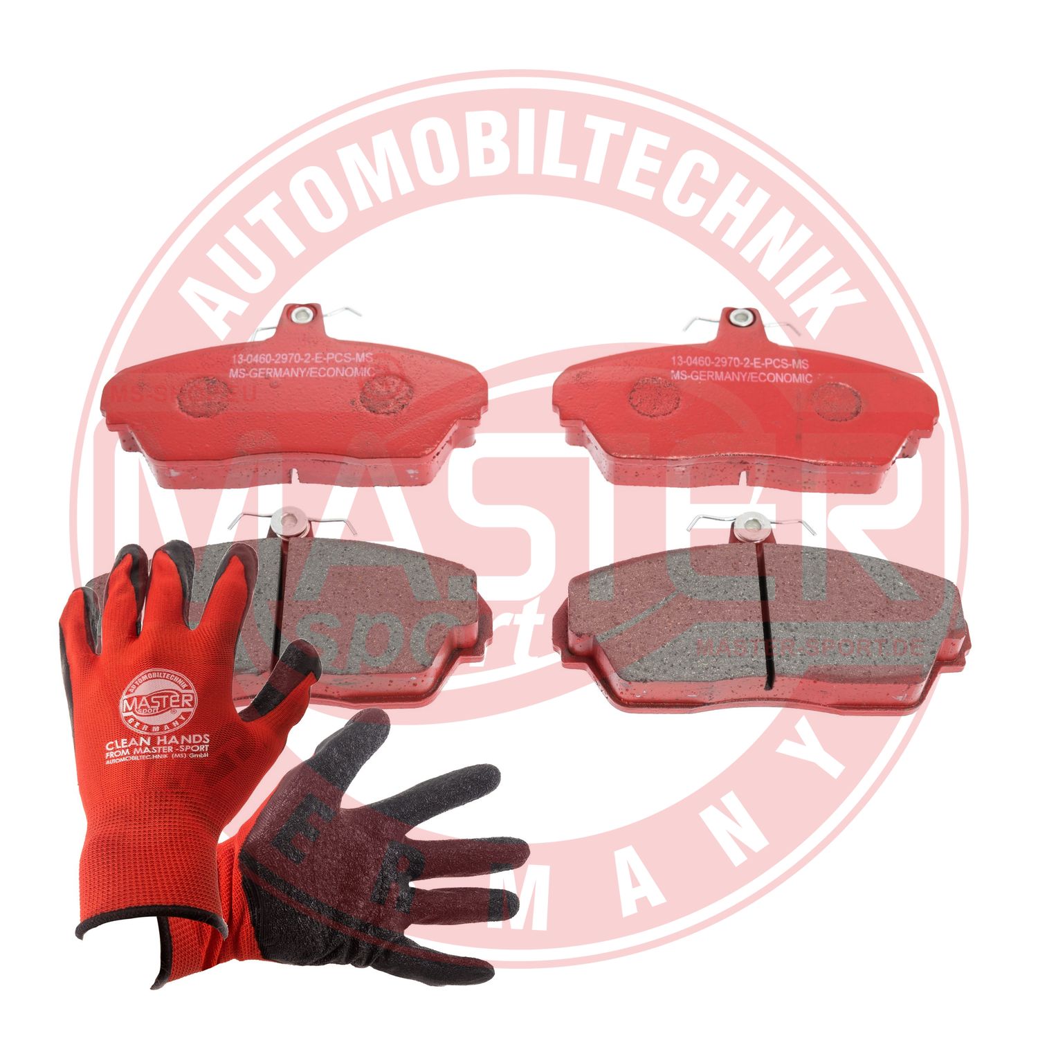 Brake Pad Set, disc brake (13046029702E-SET-MSP)