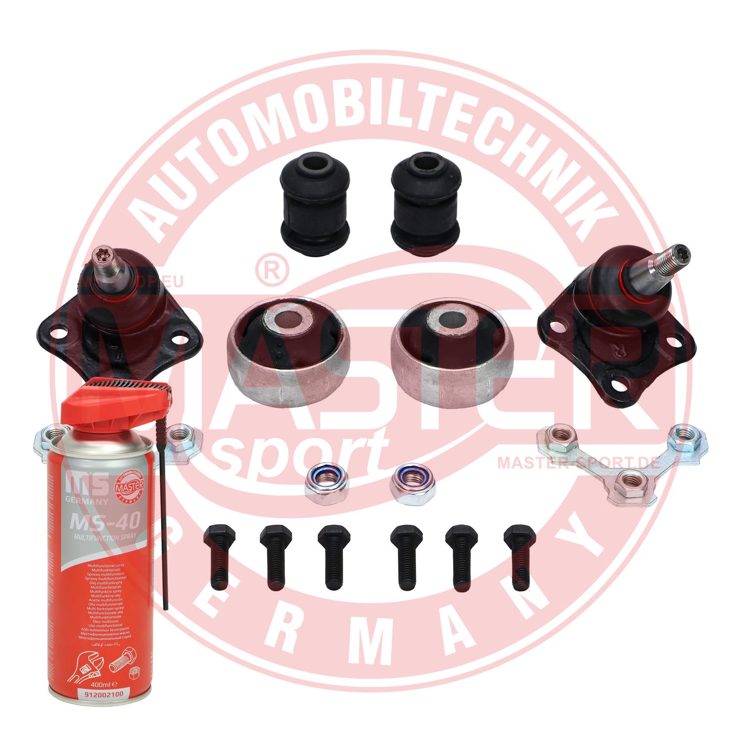 Control/Trailing Arm Kit, wheel suspension (37215-KIT-MSP)