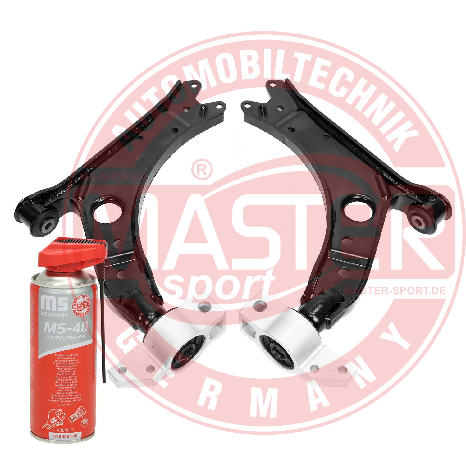 Control/Trailing Arm Kit, wheel suspension (36865/3-KIT-MSP)