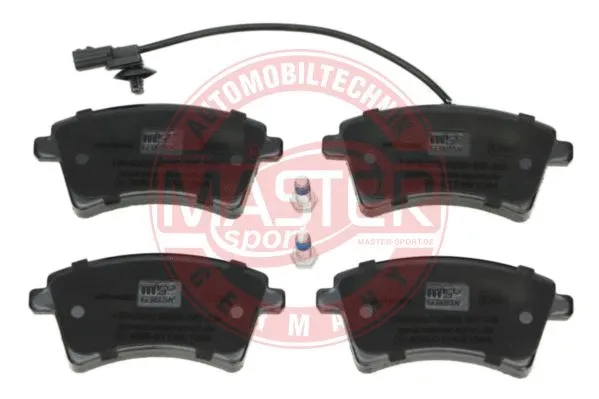Brake Pad Set, disc brake (13046027432N-SET-MS)