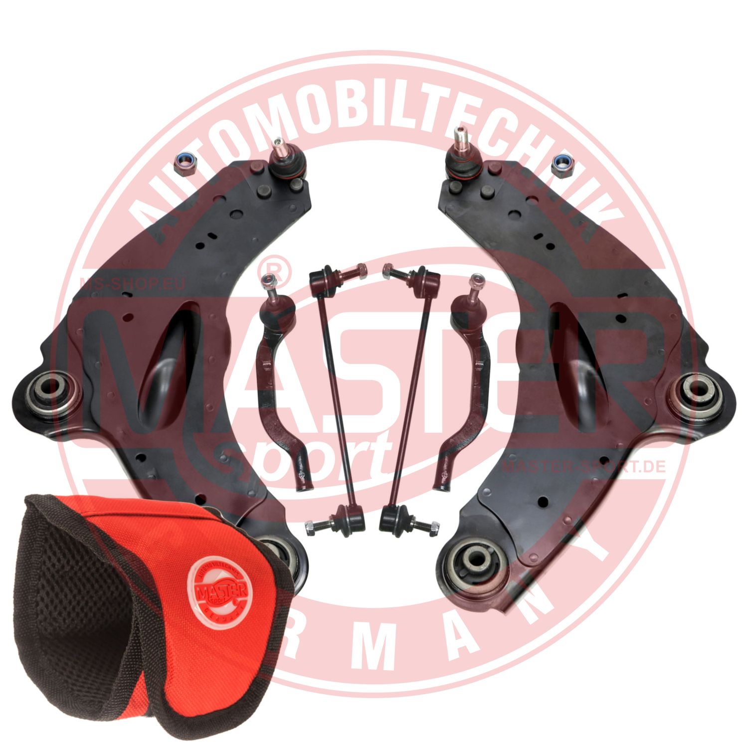 Control/Trailing Arm Kit, wheel suspension (36913-KIT-MSM)