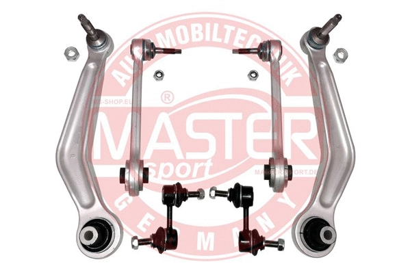 Control/Trailing Arm Kit, wheel suspension (36860-KIT-MS)