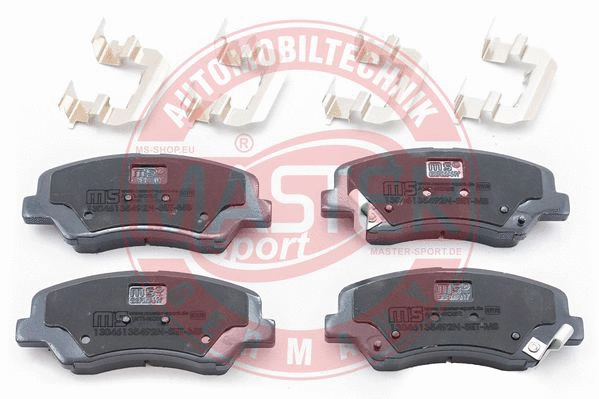Brake Pad Set, disc brake (13046135492N-SET-MS)
