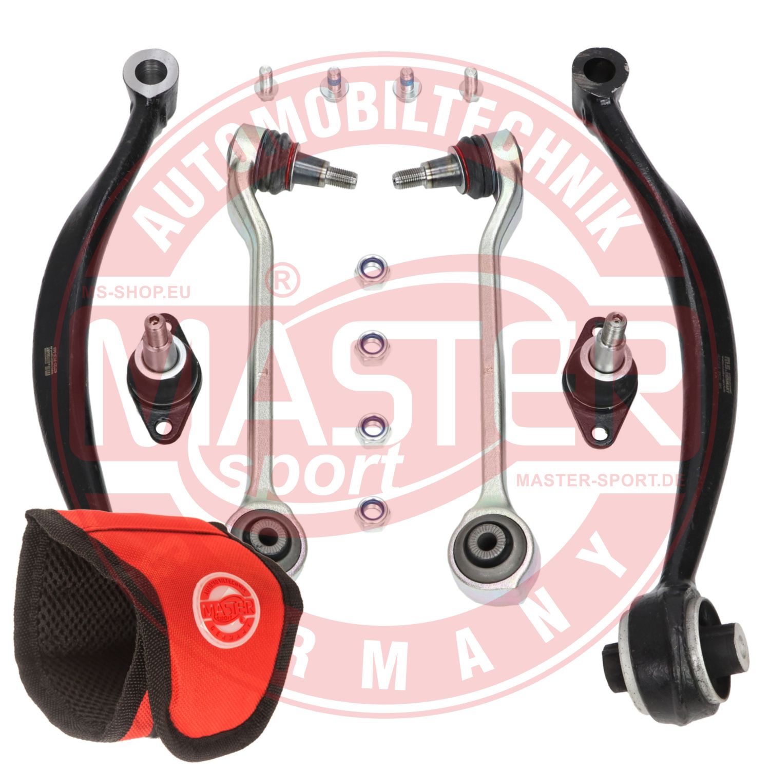 Control/Trailing Arm Kit, wheel suspension (37158-KIT-MSM)