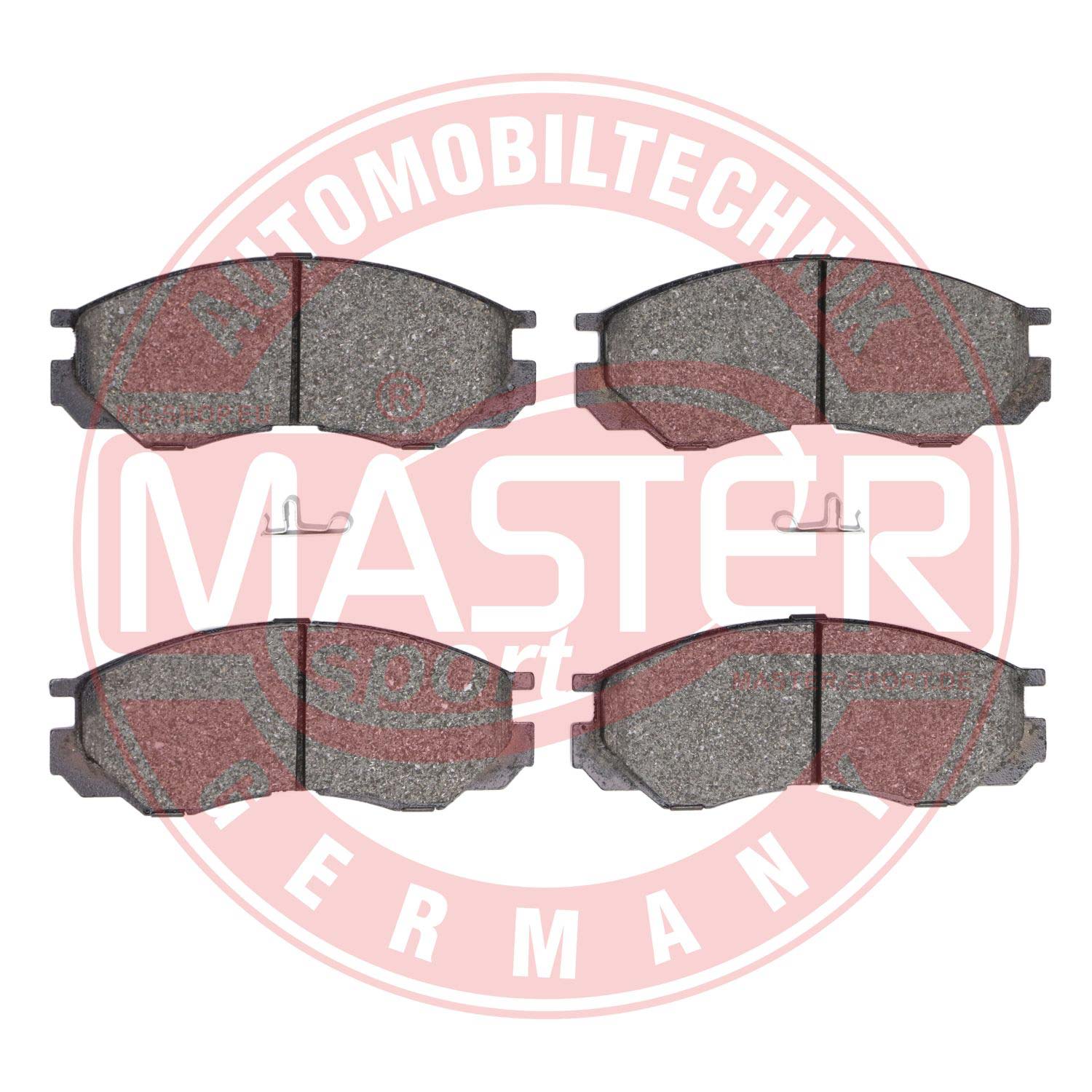 Brake Pad Set, disc brake (13046058902N-SET-MS)