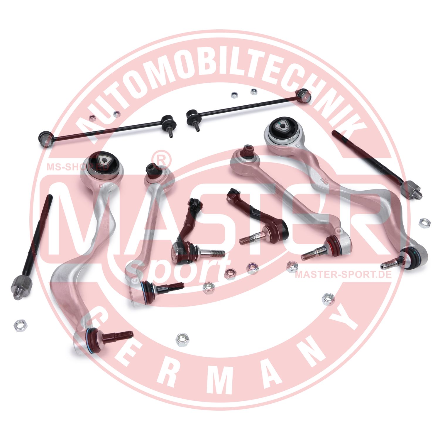 Control/Trailing Arm Kit, wheel suspension