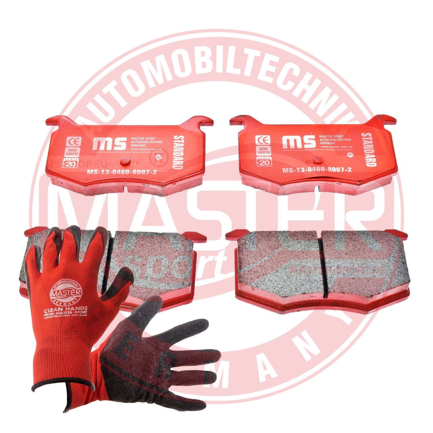 Brake Pad Set, disc brake (13046080072-SET-MSP)