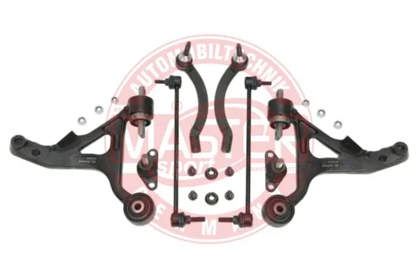 Control/Trailing Arm Kit, wheel suspension (36893/2-KIT-MS)