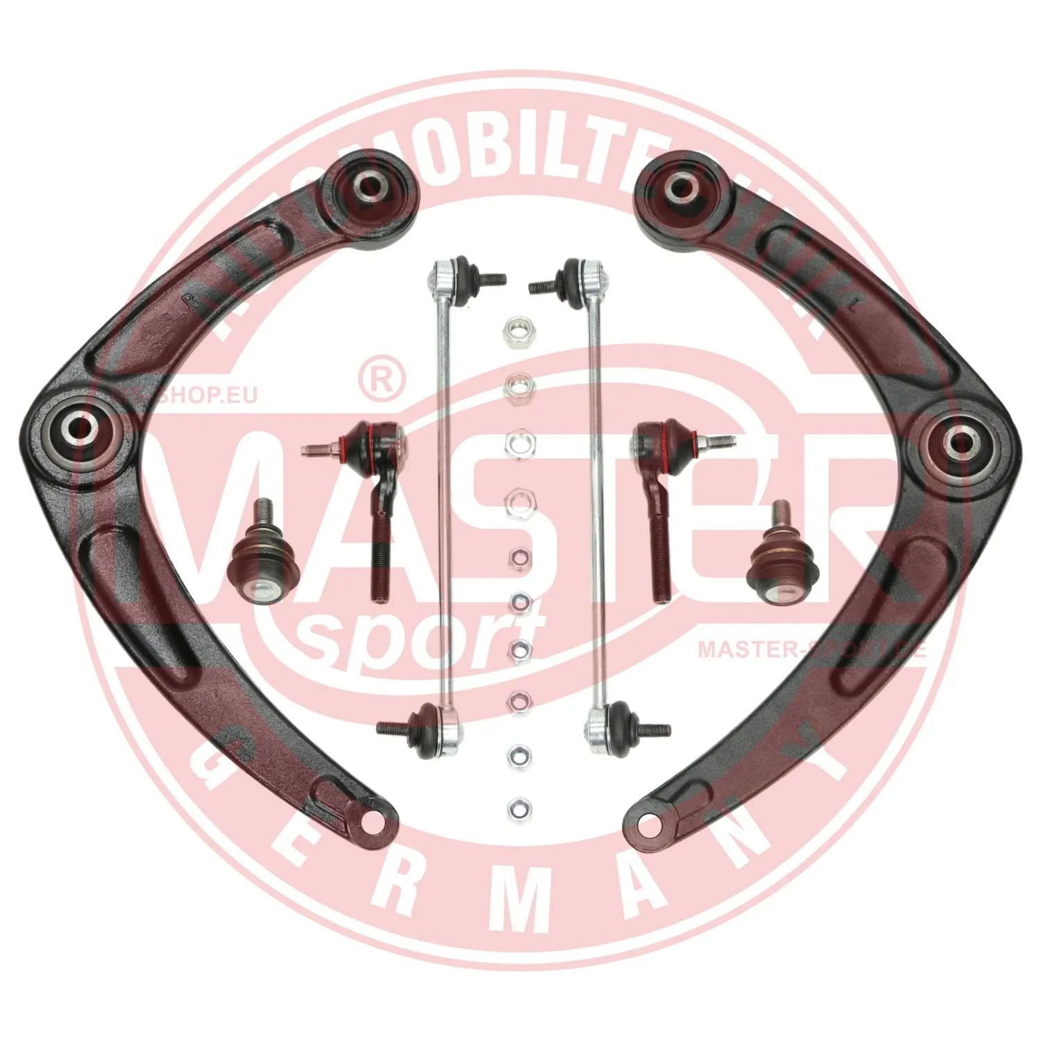 Control/Trailing Arm Kit, wheel suspension