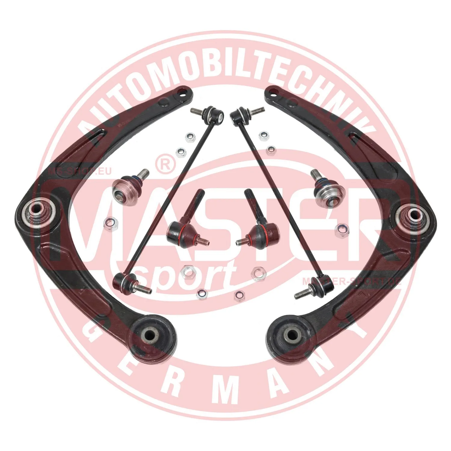 Control/Trailing Arm Kit, wheel suspension