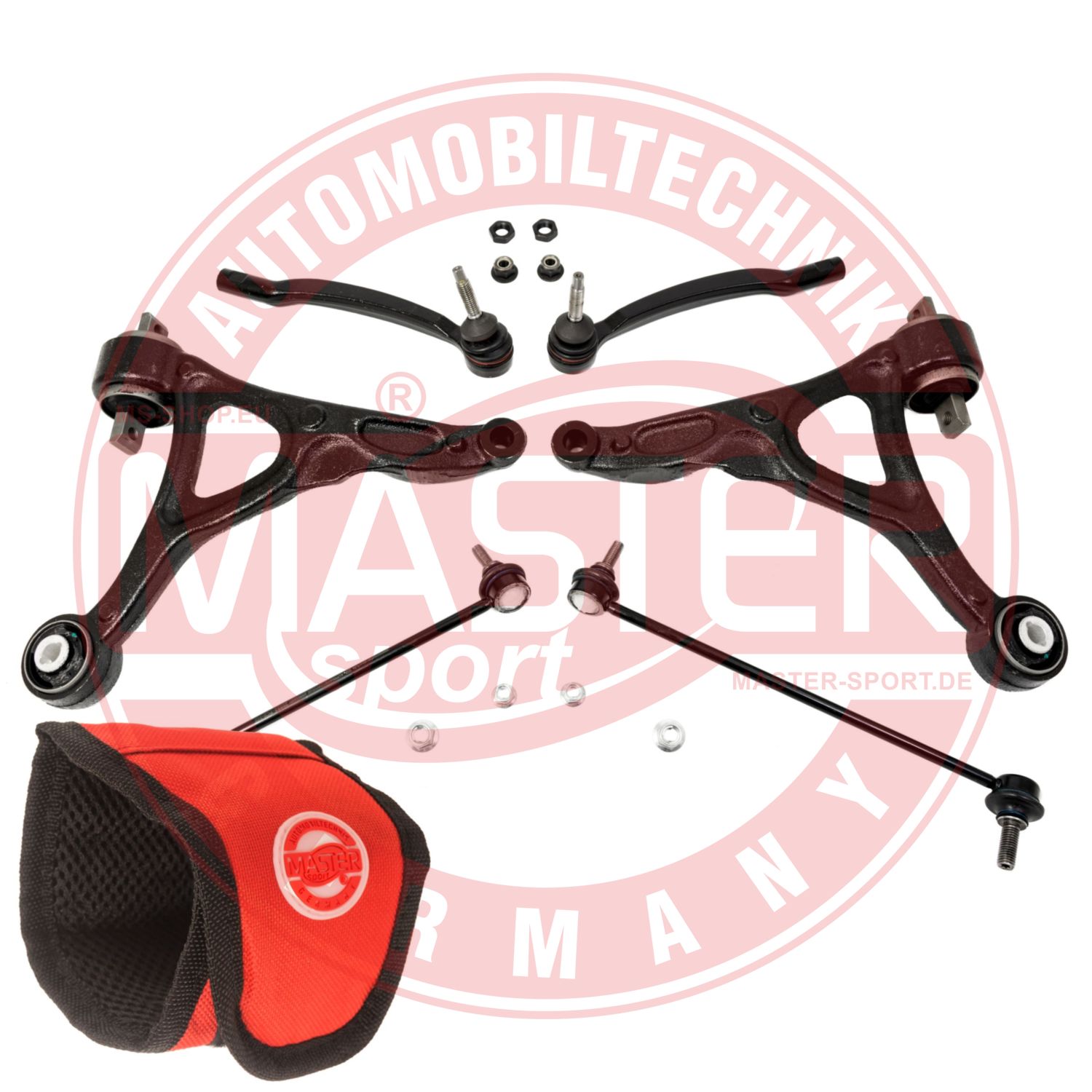 Control/Trailing Arm Kit, wheel suspension (36892-KIT-MSM)