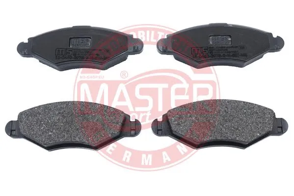 Brake Pad Set, disc brake (13046039752N-SET-MS)