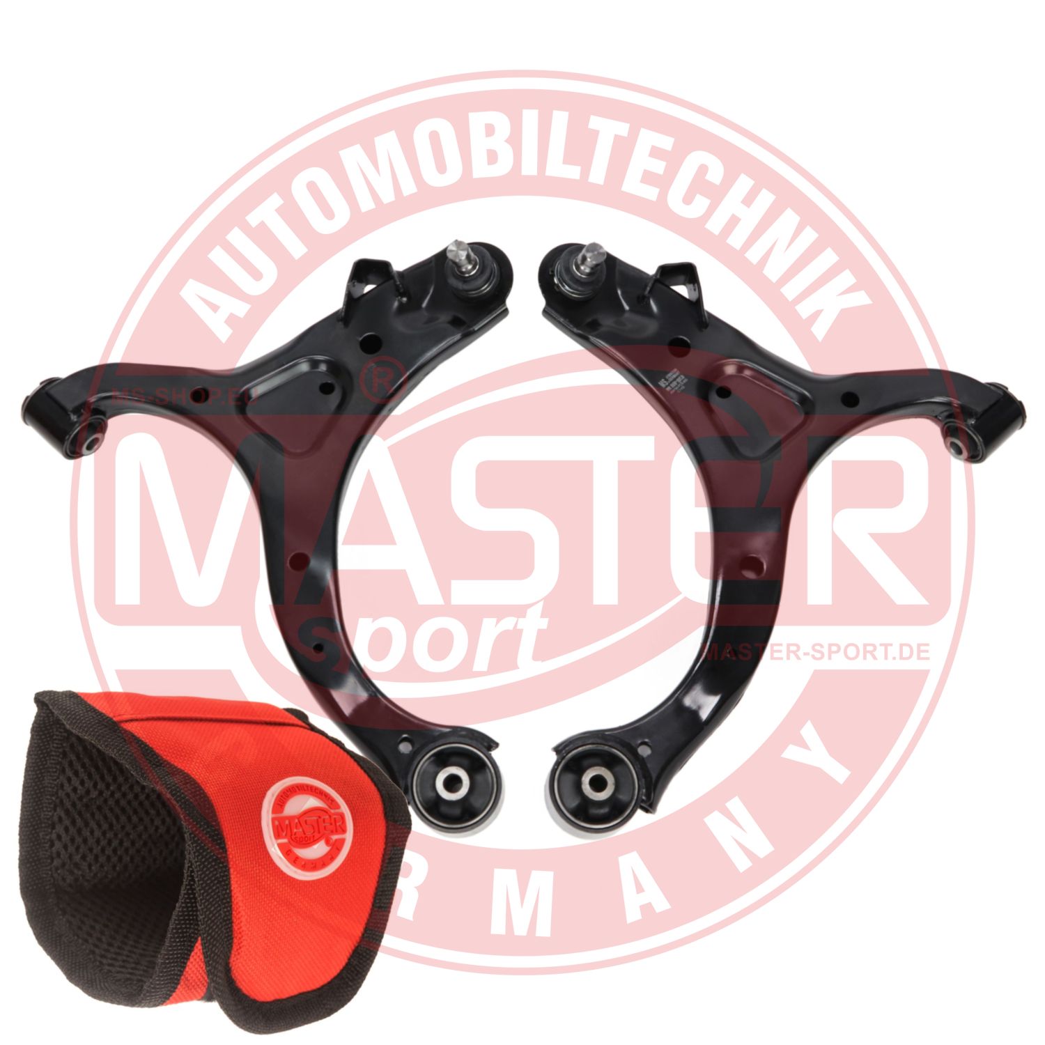Control/Trailing Arm Kit, wheel suspension (37161-KIT-MSM)