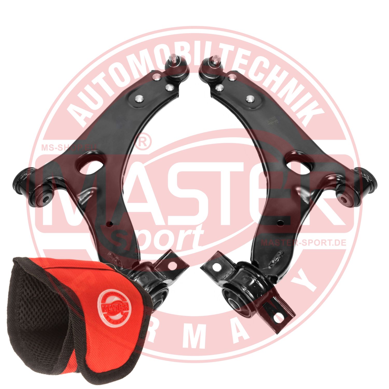 Control/Trailing Arm Kit, wheel suspension (36859/2-KIT-MSM)