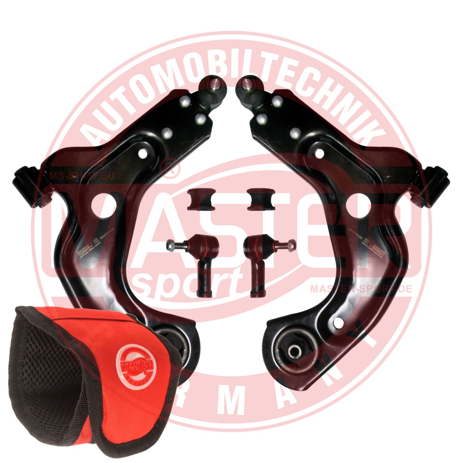 Control/Trailing Arm Kit, wheel suspension (36879-KIT-MSM)