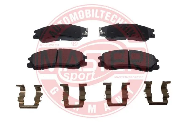 Brake Pad Set, disc brake (13046058862N-SET-MS)