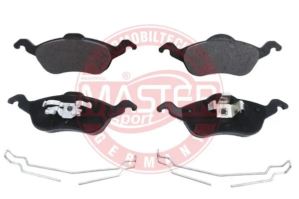 Brake Pad Set, disc brake (13046071212N-SET-MS)