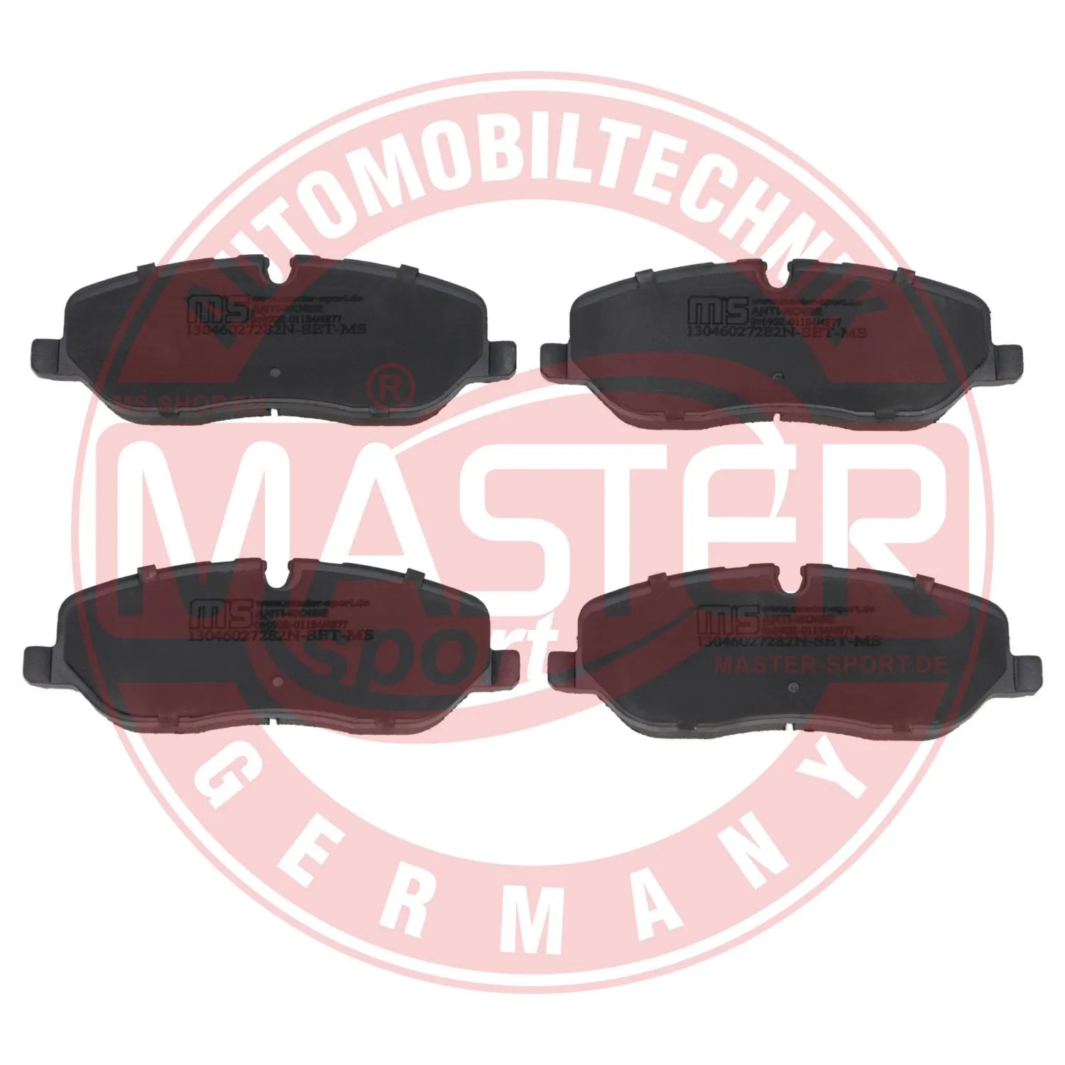 Brake Pad Set, disc brake (13046027282N-SET-MS)