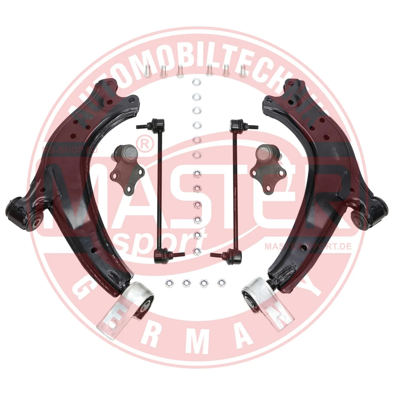Control/Trailing Arm Kit, wheel suspension (37171/1-KIT-MS)