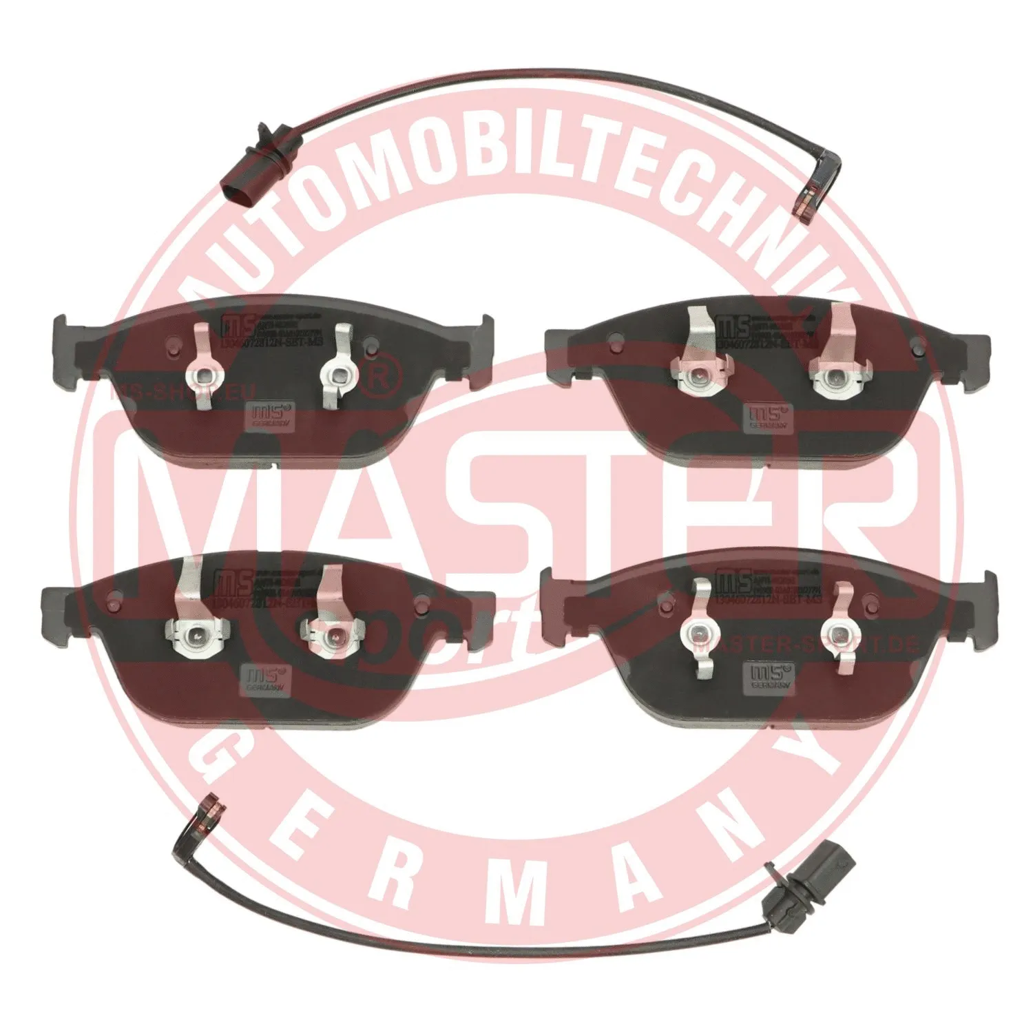 Brake Pad Set, disc brake (13046072812N-SET-MS)