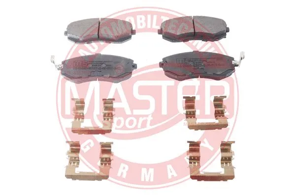 Brake Pad Set, disc brake (13046057872N-SET-MS)