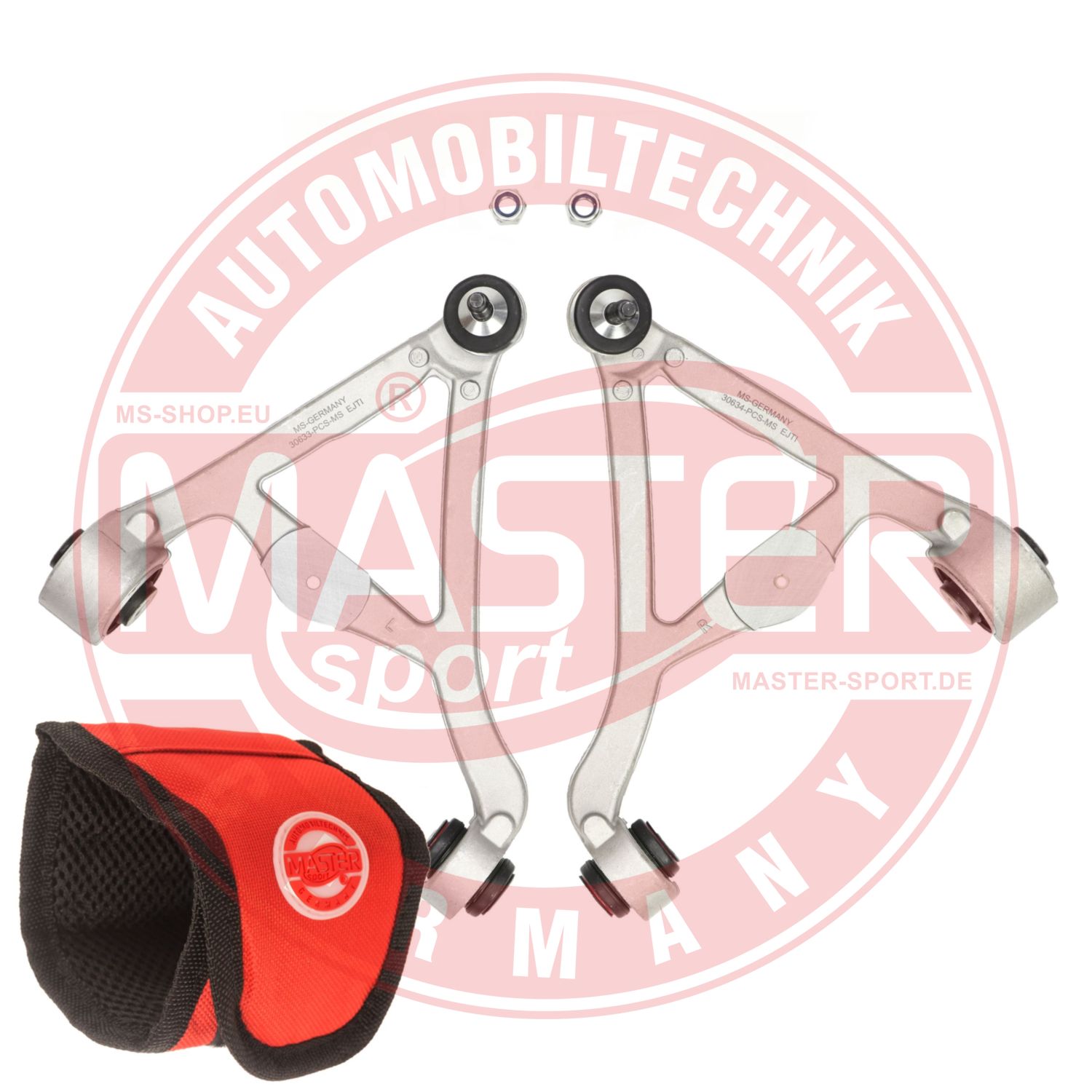 Control/Trailing Arm Kit, wheel suspension (37180-KIT-MSM)