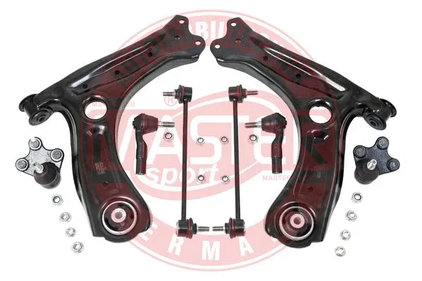 Control/Trailing Arm Kit, wheel suspension (36842-SET-MS)