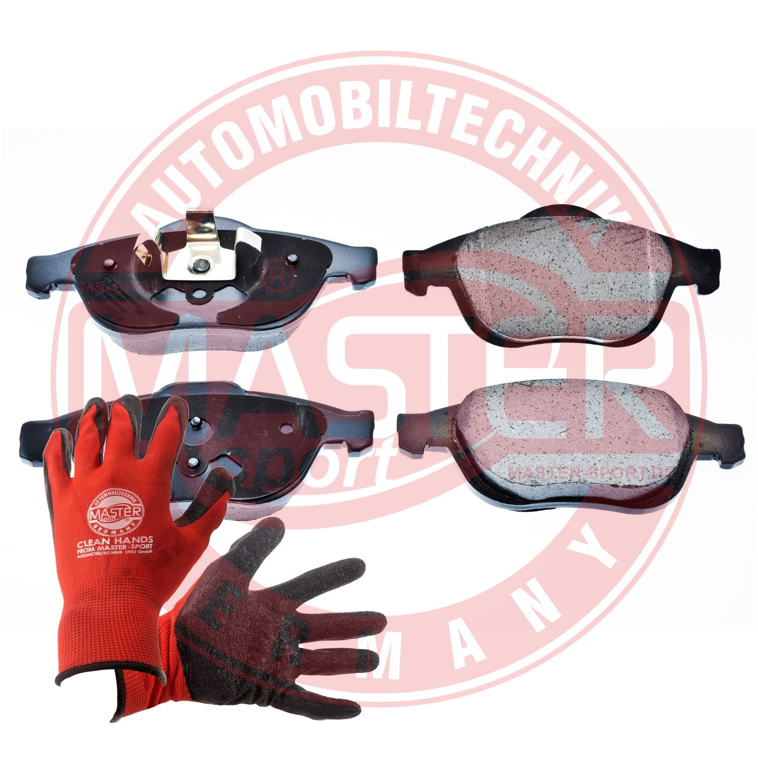 Brake Pad Set, disc brake (13046071592N-SET-MSP)