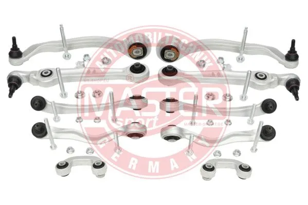 Control/Trailing Arm Kit, wheel suspension (36791/2-SET-MS)