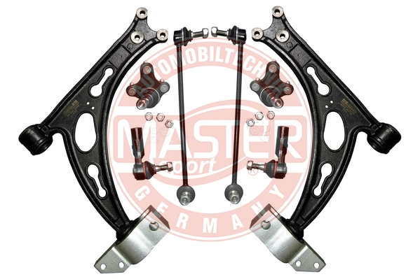 Control/Trailing Arm Kit, wheel suspension (36865-KIT-MS)