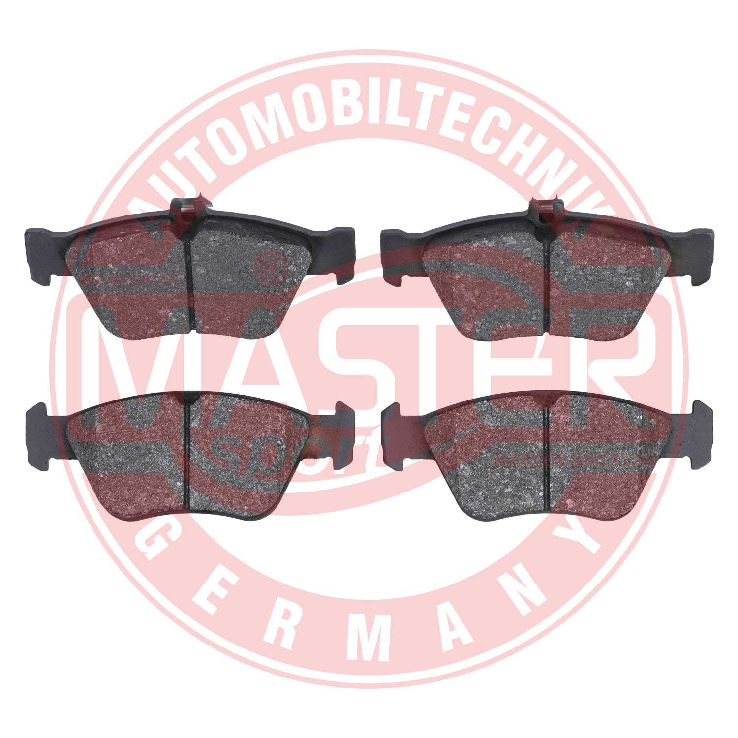 Brake Pad Set, disc brake (13046070862N-SET-MS)