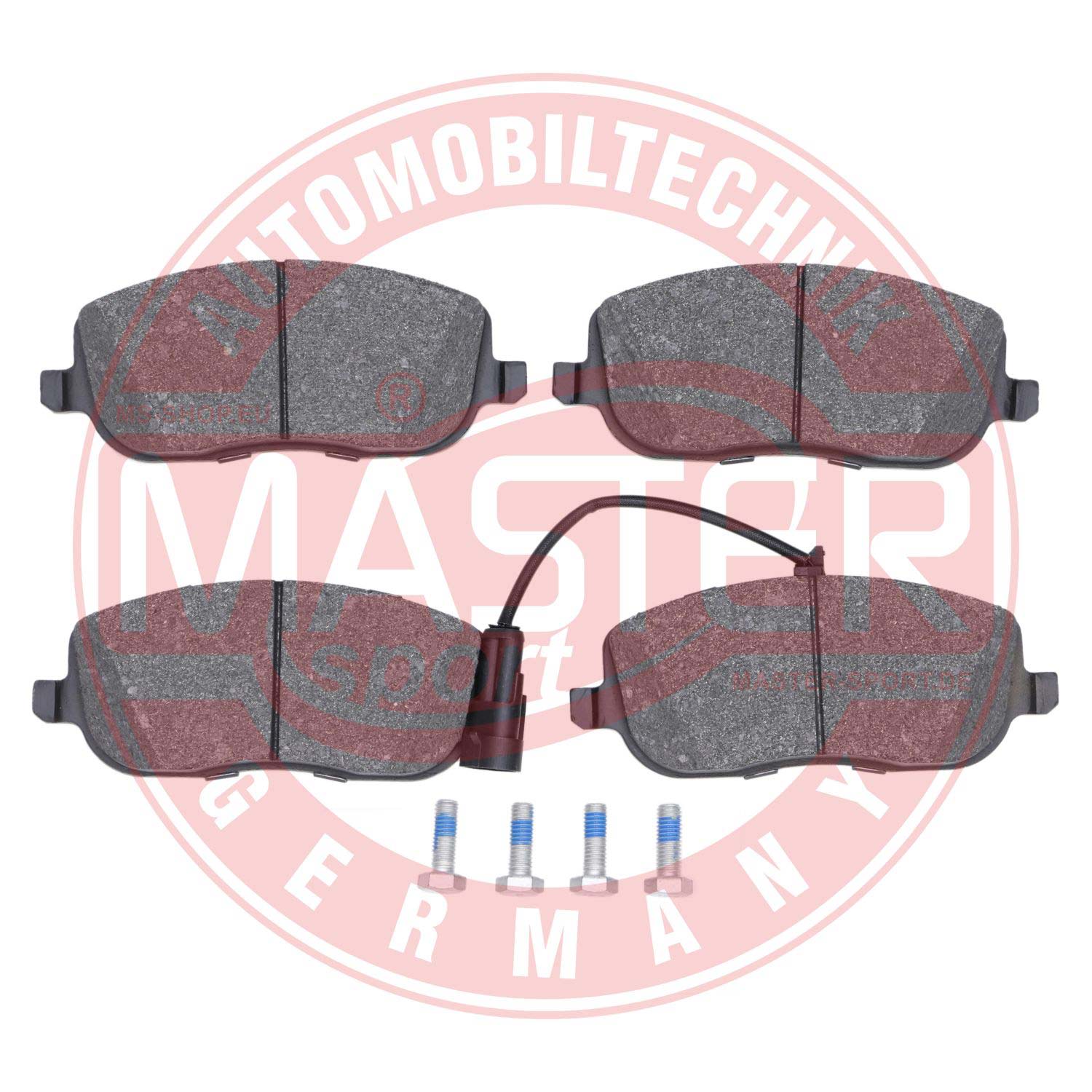 Brake Pad Set, disc brake (13046038242N-SET-MS)
