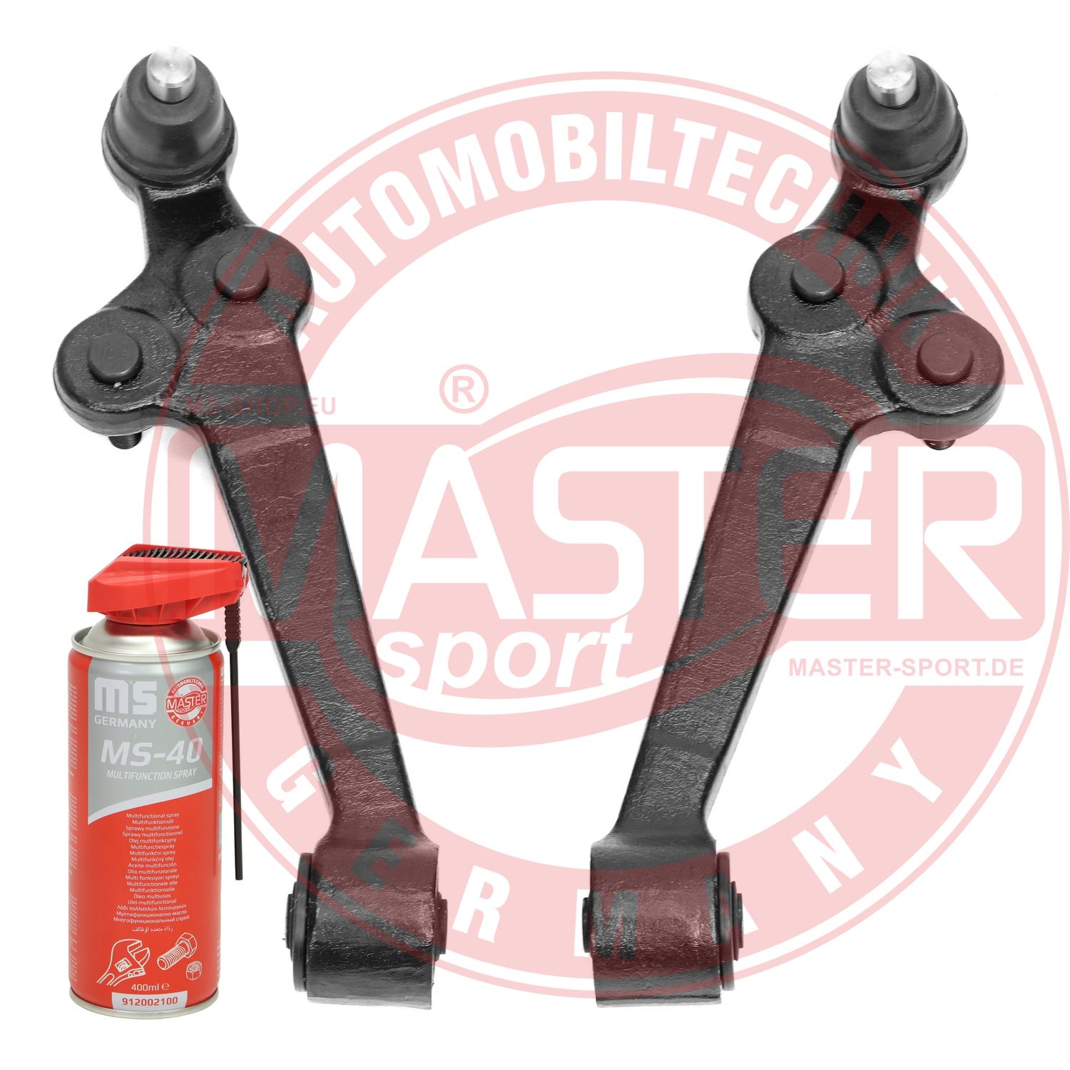 Control/Trailing Arm Kit, wheel suspension (36957/3-KIT-MSP)
