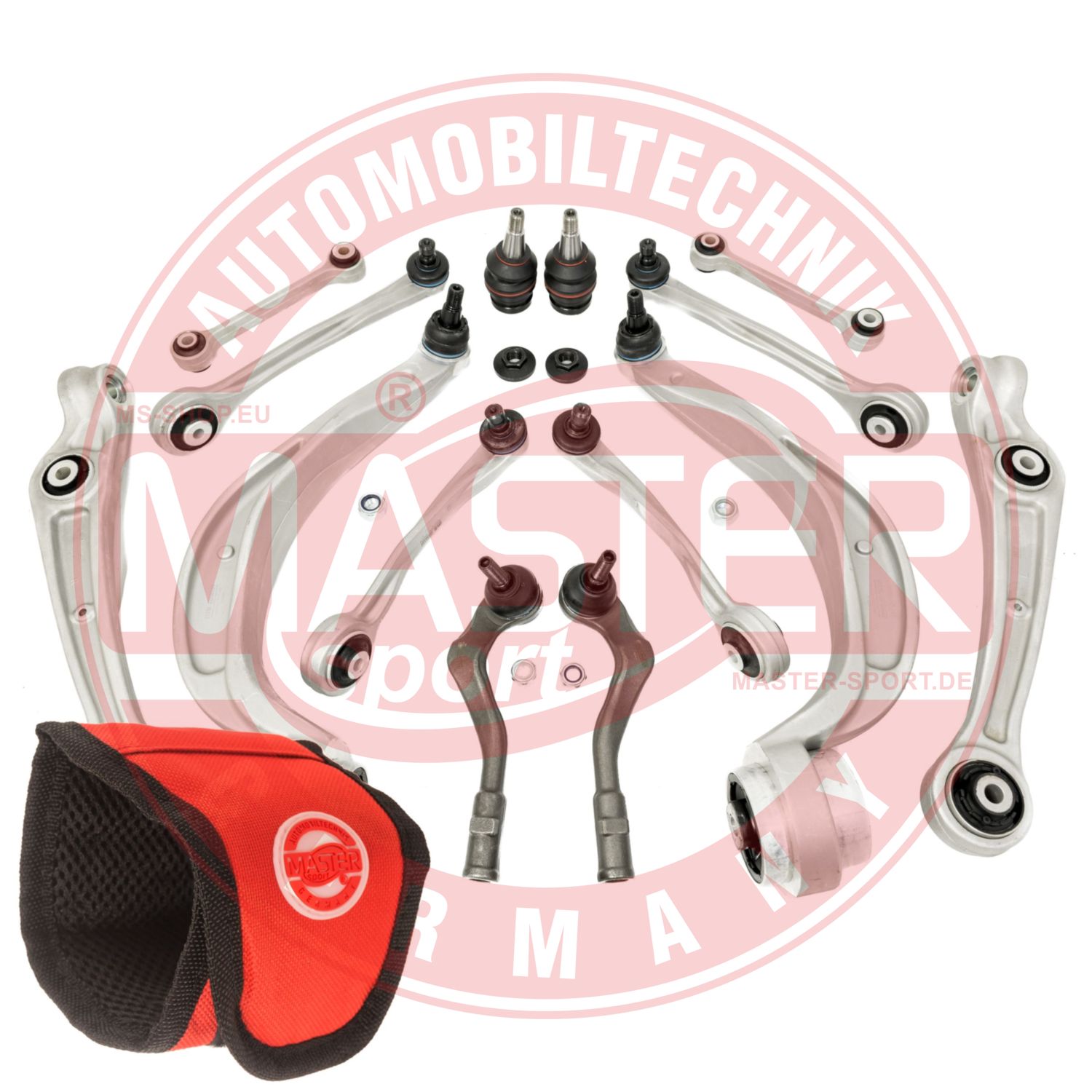 Control/Trailing Arm Kit, wheel suspension (37004-KIT-MSM)