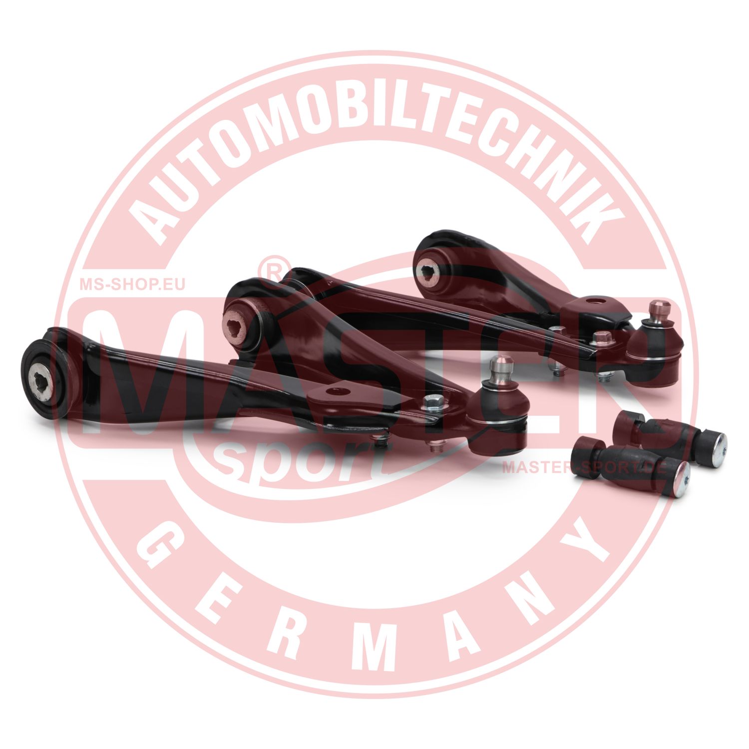 Control/Trailing Arm Kit, wheel suspension (37165/1-KIT-MS)