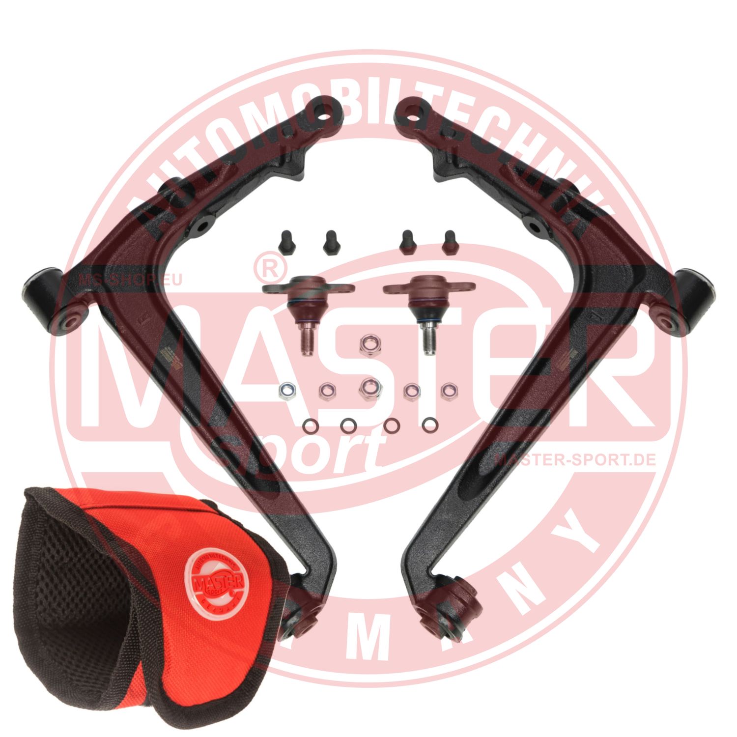 Control/Trailing Arm Kit, wheel suspension (37048-KIT-MSM)