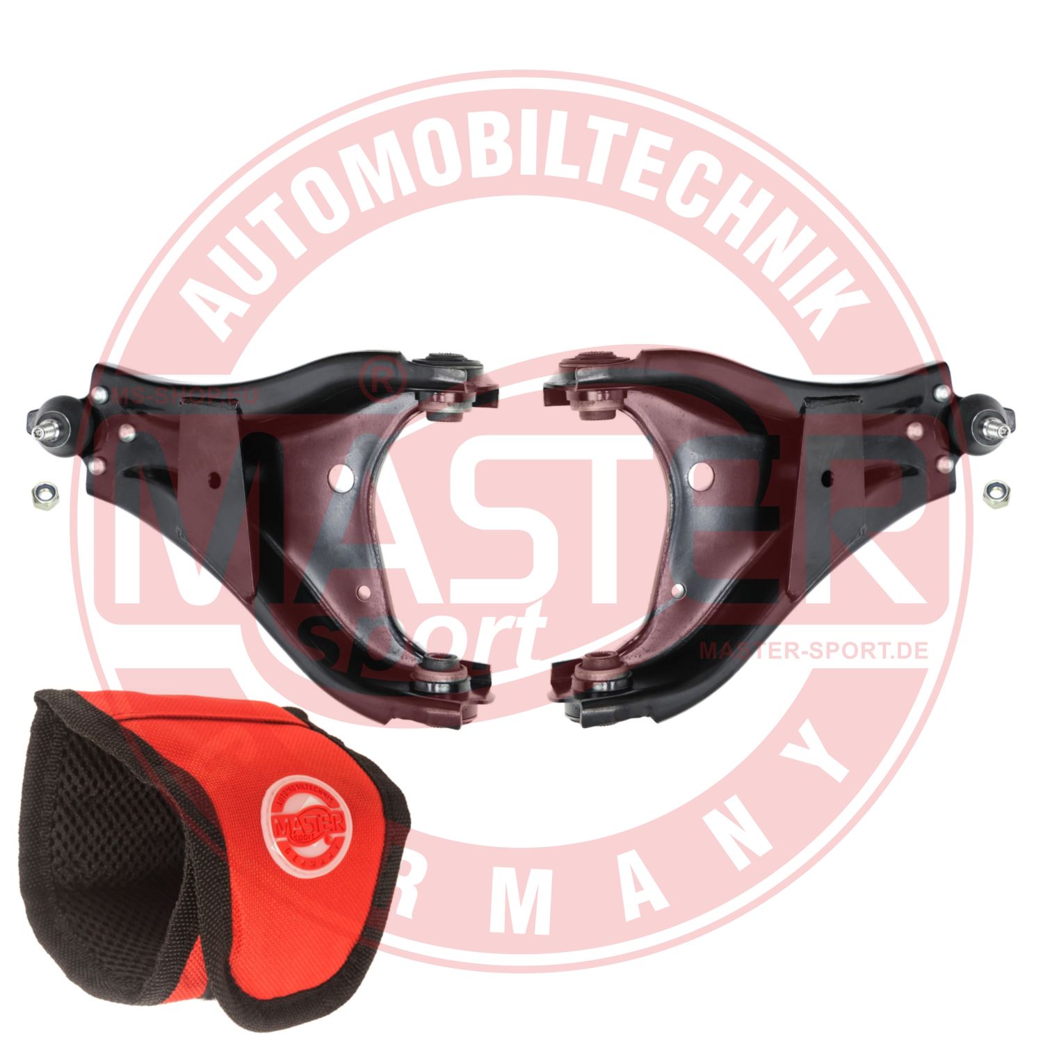 Control/Trailing Arm Kit, wheel suspension (37029/1-KIT-MSM)