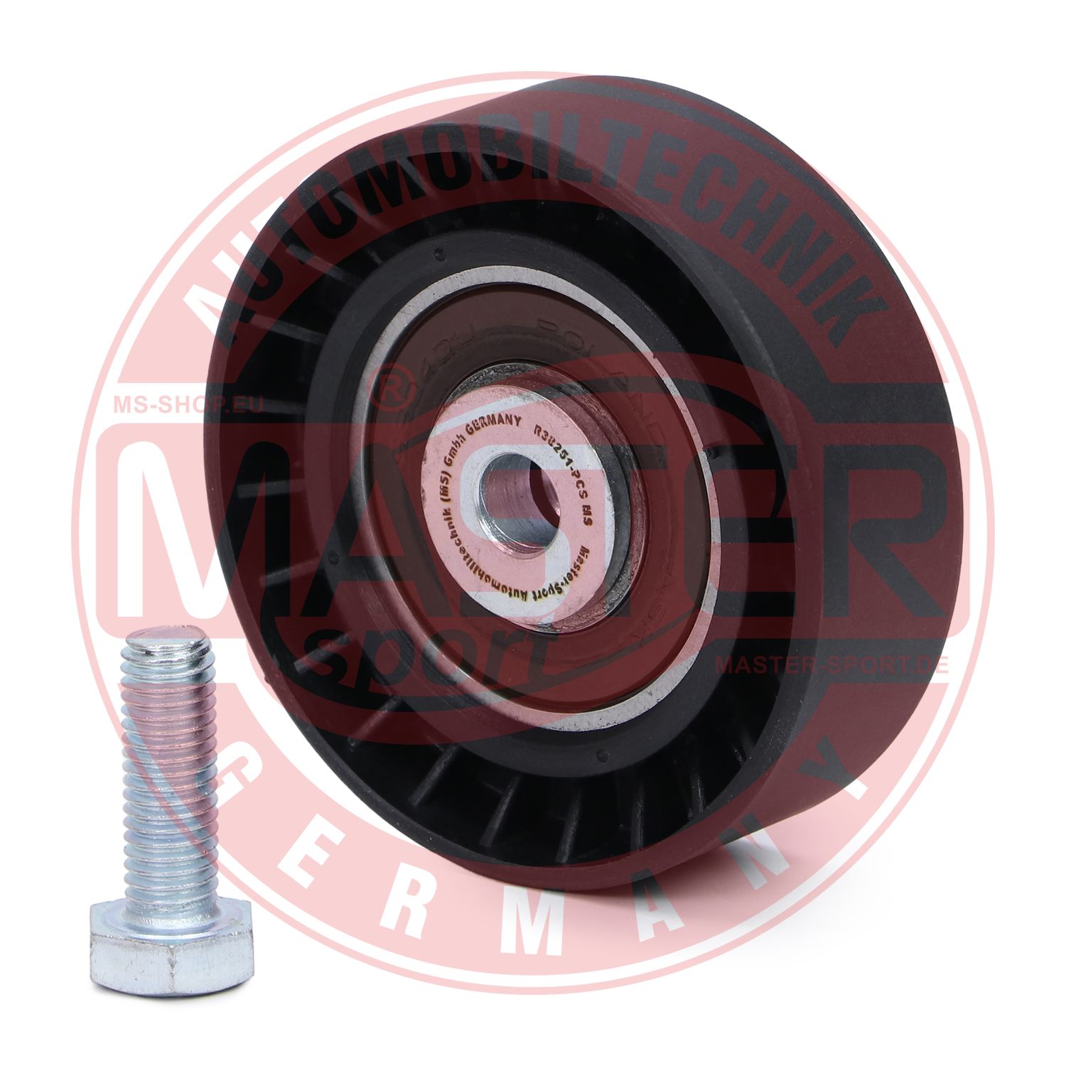 Deflection/Guide Pulley, V-ribbed belt (R38251-PCS-MS)