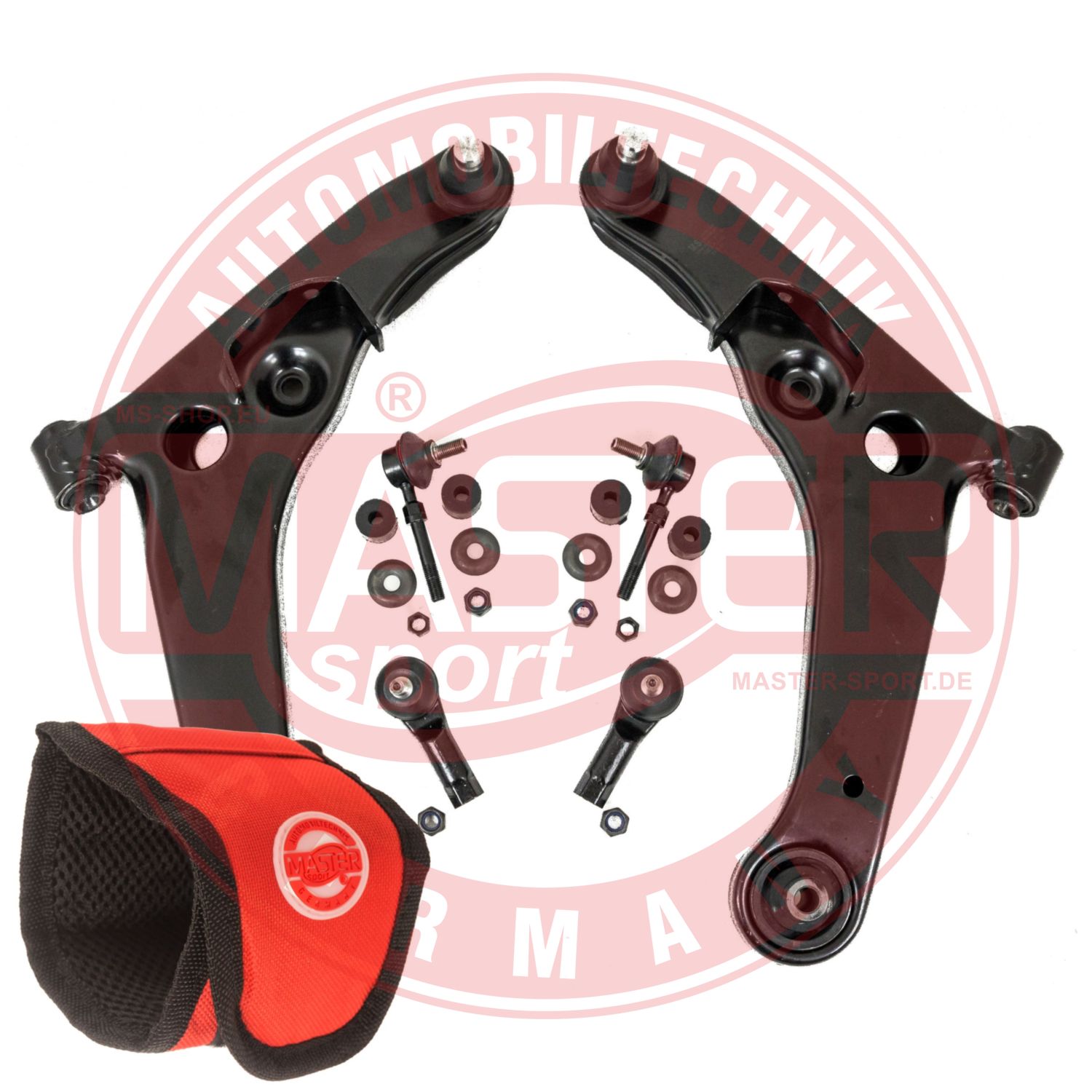 Control/Trailing Arm Kit, wheel suspension (36945-KIT-MSM)