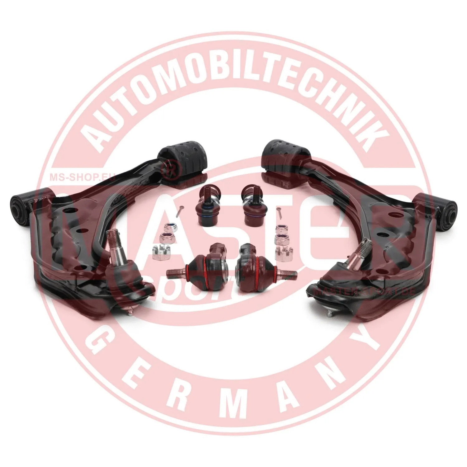 Control/Trailing Arm Kit, wheel suspension (37100/2-KIT-MS)